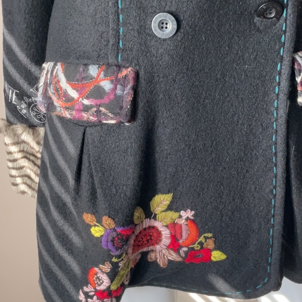 Desigual Dream The Future Coat - Picture 7 of 16